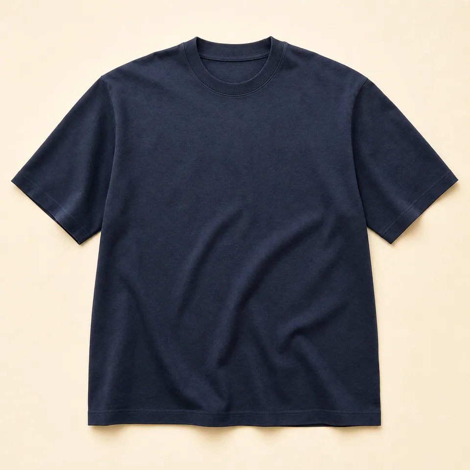 Heavyweight Tee blank garment studio example