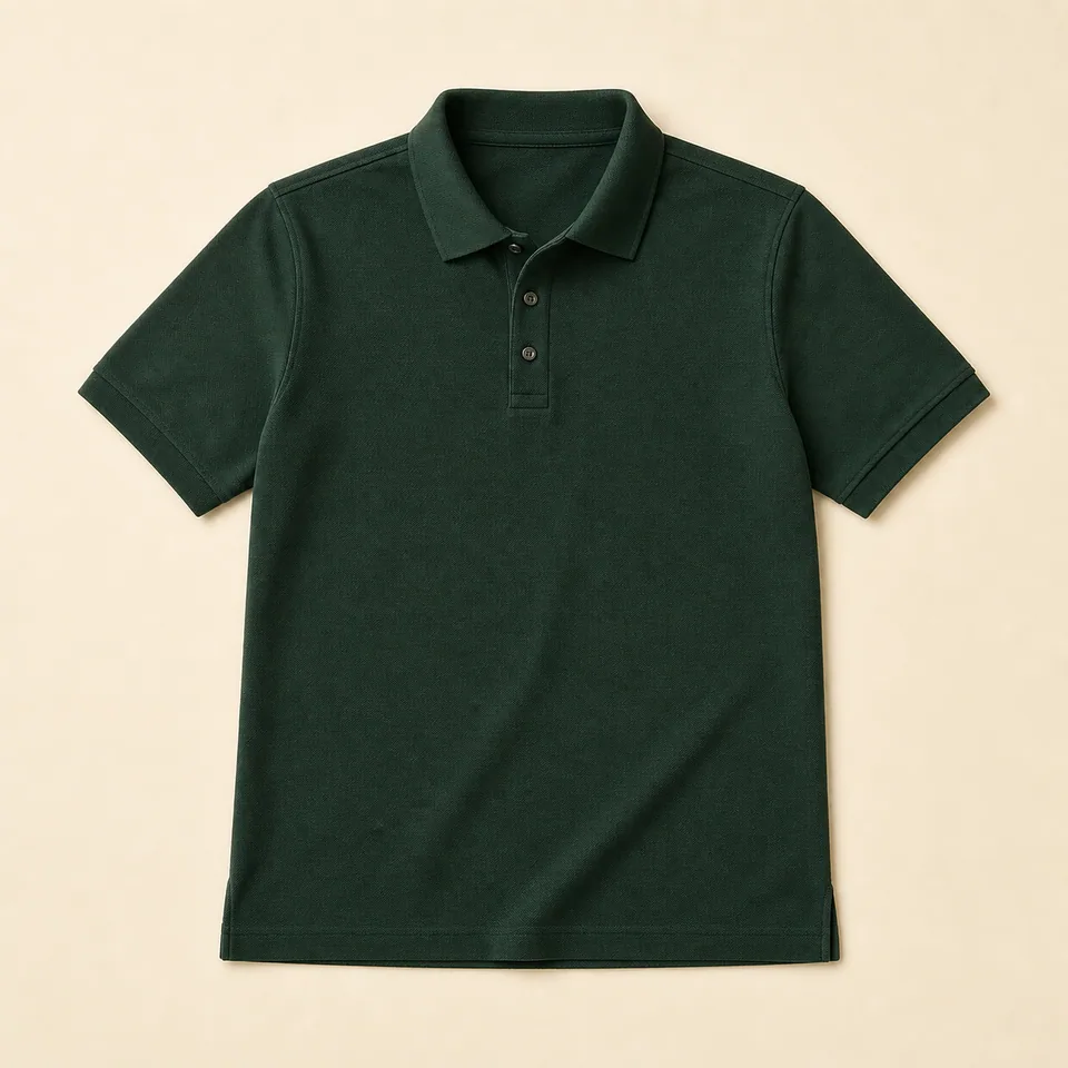 Polo Shirt blank garment starting point for a church group order